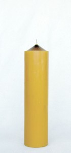 Świeca liturgiczna 25/6.5cm, W-01