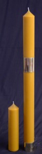 Gromnica woskowa 50/4,5cm + 1 zapas 20cm, G-10