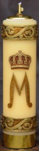 Świeca maryjna 30/8, O-76E