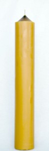 Świeca liturgiczna 40/6.5cm, W-06