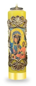 MB Częstochowska świeca olejowa 30/8cm, D-42