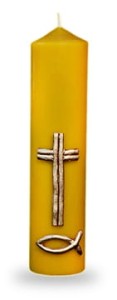 Świeca woskowa 30/6.5 cm, W-25