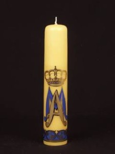 Świeca liturgiczna 30/6,5cm, S-20