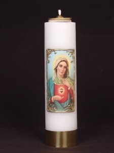 Niepokalane serce Maryi 30/8cm, D-180