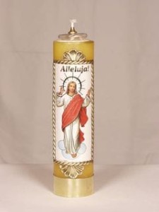 Alleluja świeca olejowa 30/8cm, D-201