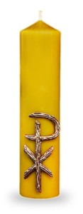 Świeca woskowa liturgiczna 30/6.5cm, W-24