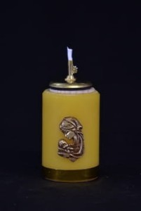 Świeca olejowa maryjna 10cm/7cm, E-11