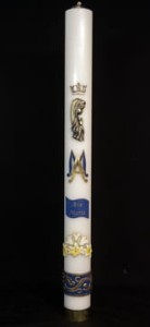 Świeca olejowa na Adwent 90/9cm, R-12