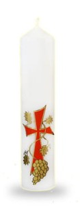 Świeca liturgiczna 30/6,5cm, S-10