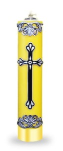Pogrzebowa olejowa 45cm/9cm, O-130